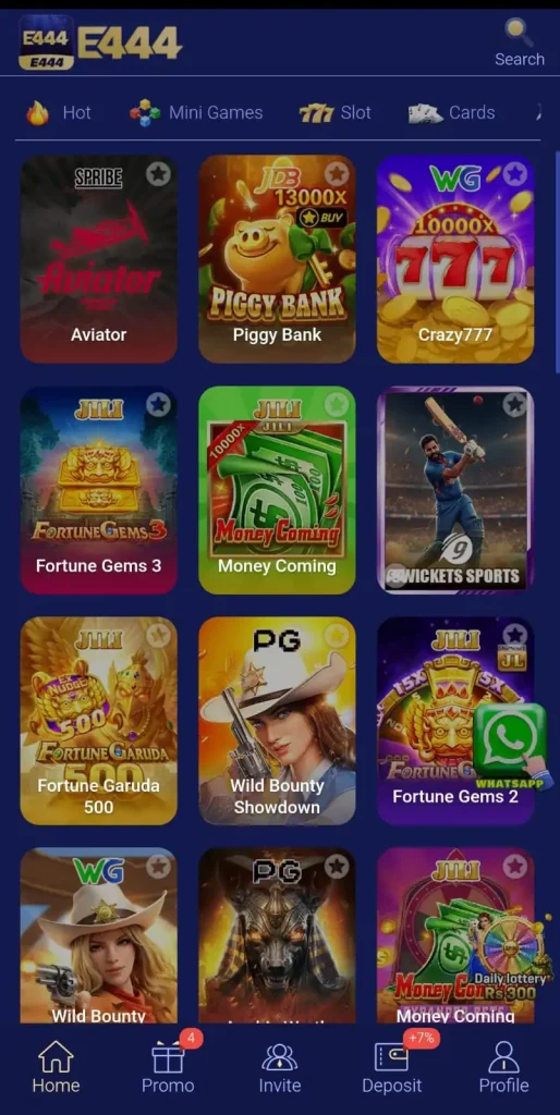 E444 Game