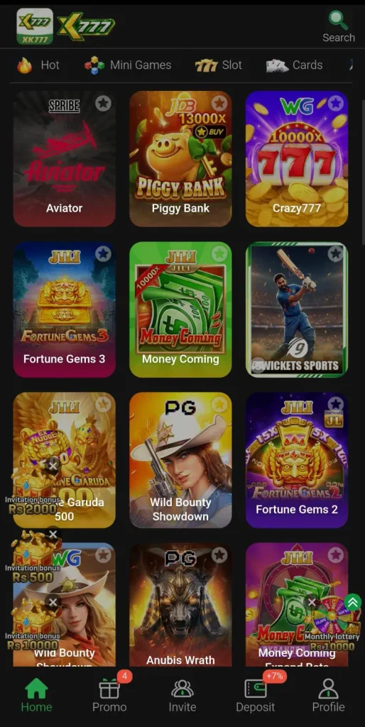 XK777 Game