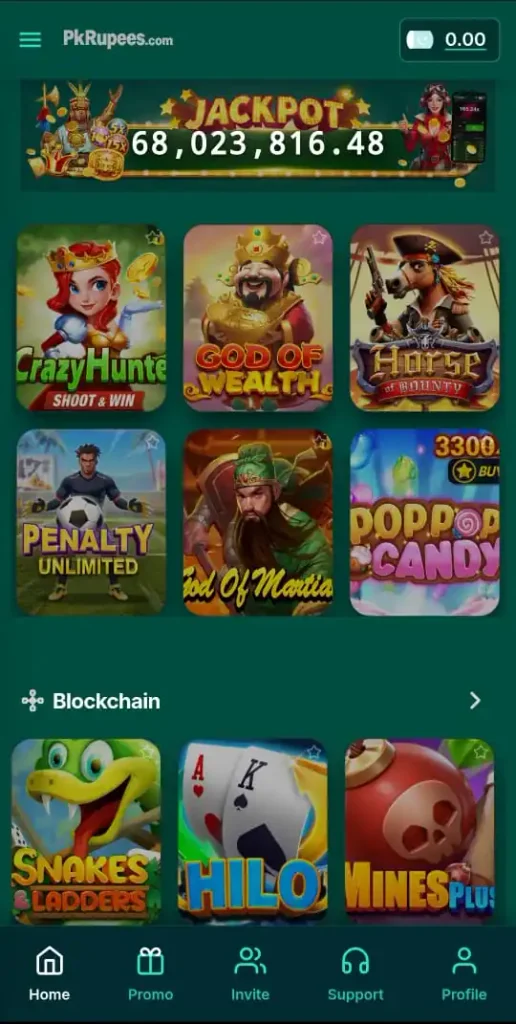 PKRUPEES GAME
