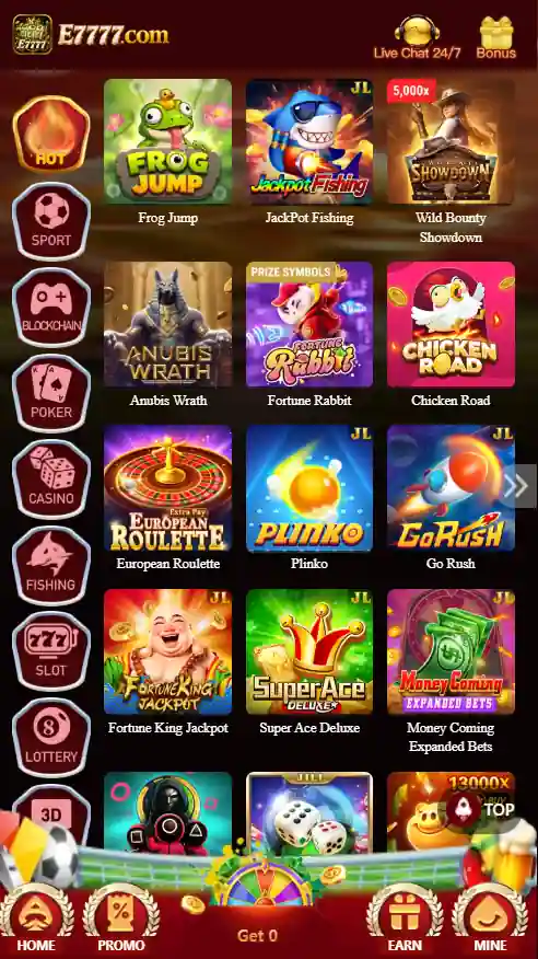 E7777 Game