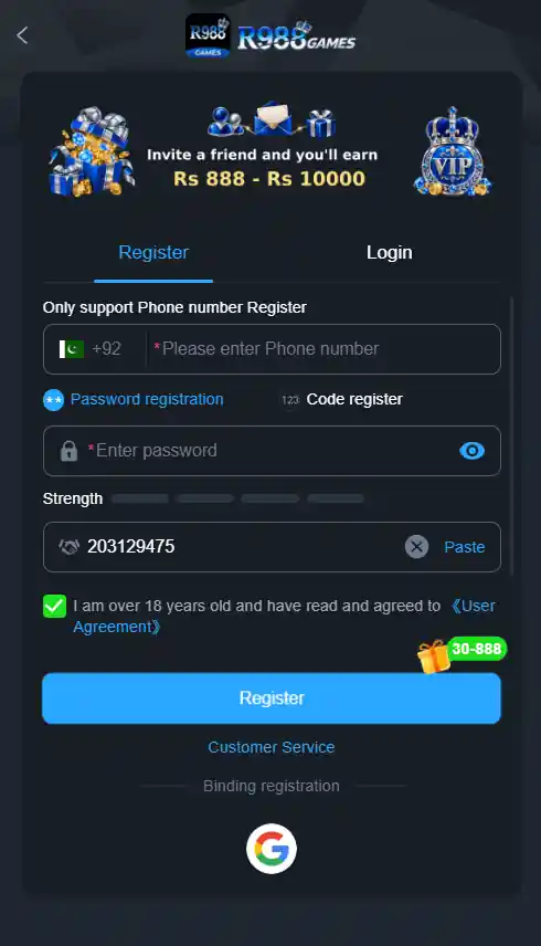 R988 Game