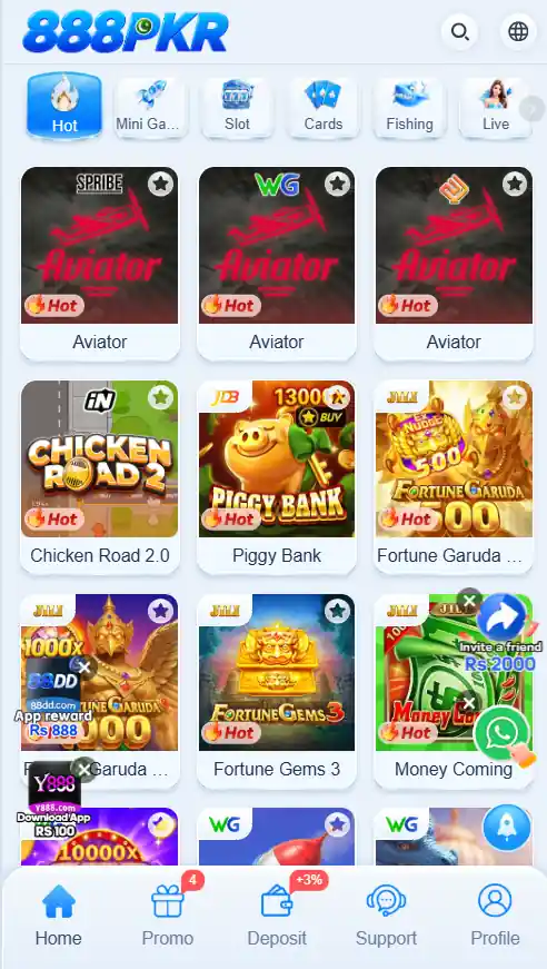 888PKR Game