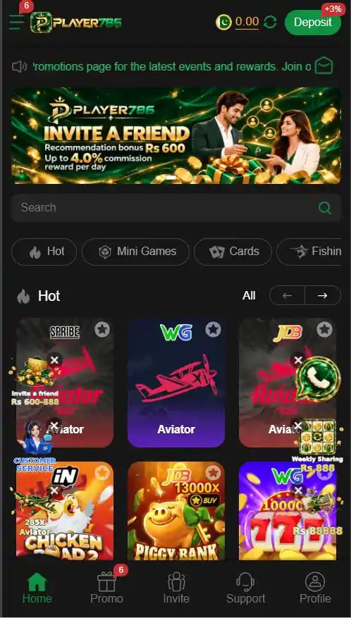 PLAYER786 Game