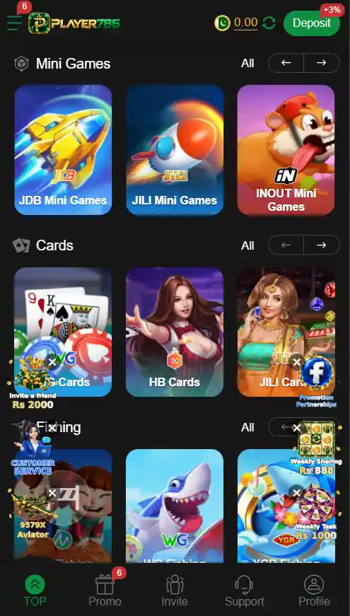 PLAYER786 Game